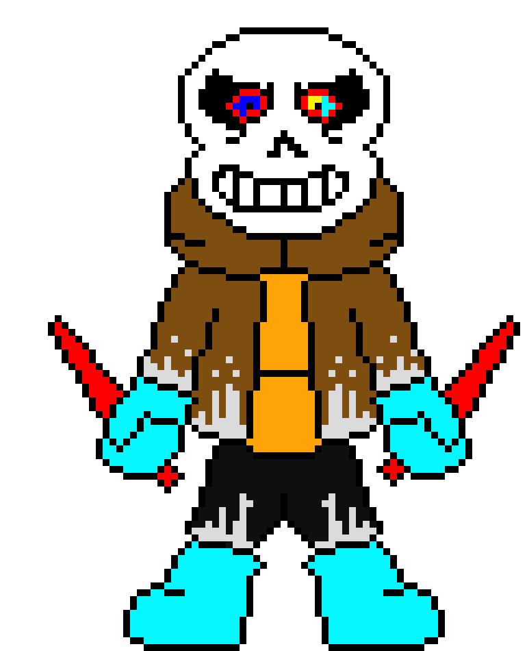 DUSTTRUST Sans Colored Sprite