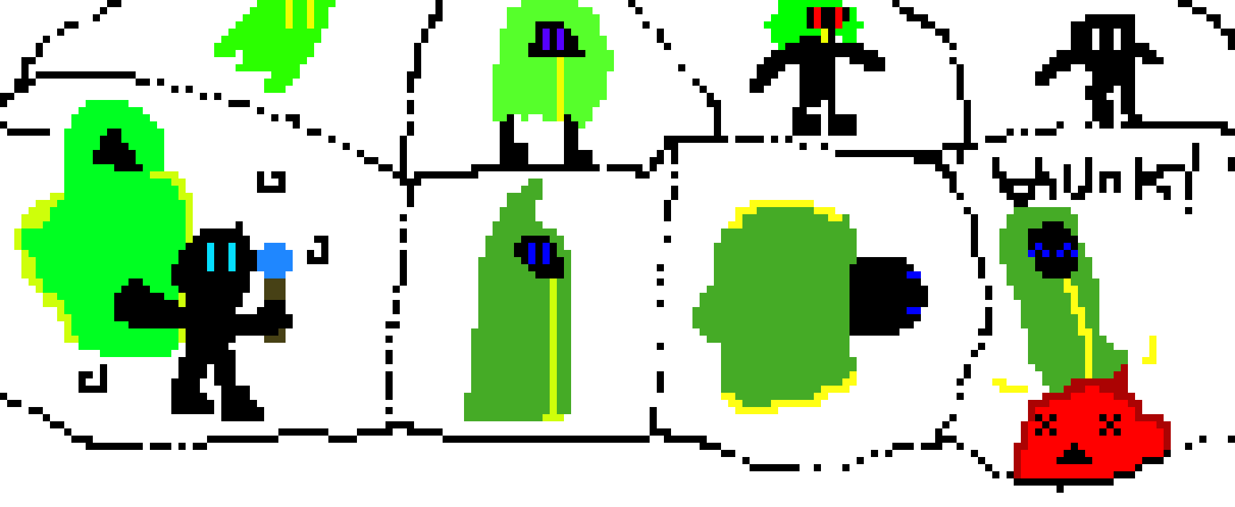 [751e82] a cute carecter doing animaition
