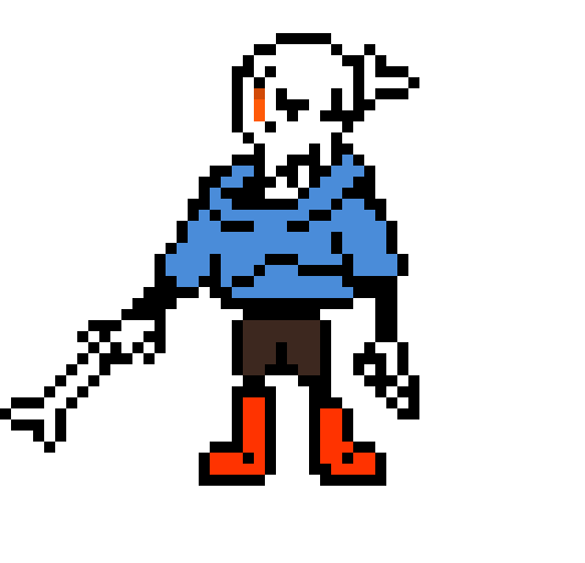 Sans, Underswap Papyrus, TS!Underswap Papyrus And Disbelief Papyrus (deltarune style) [DESC]