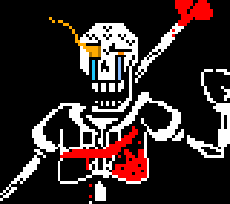 Disbelief Papyrus: [gaster blasts infected]