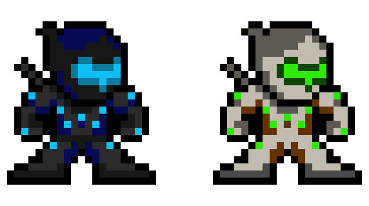 [9664c4] Genji Pixel Art
