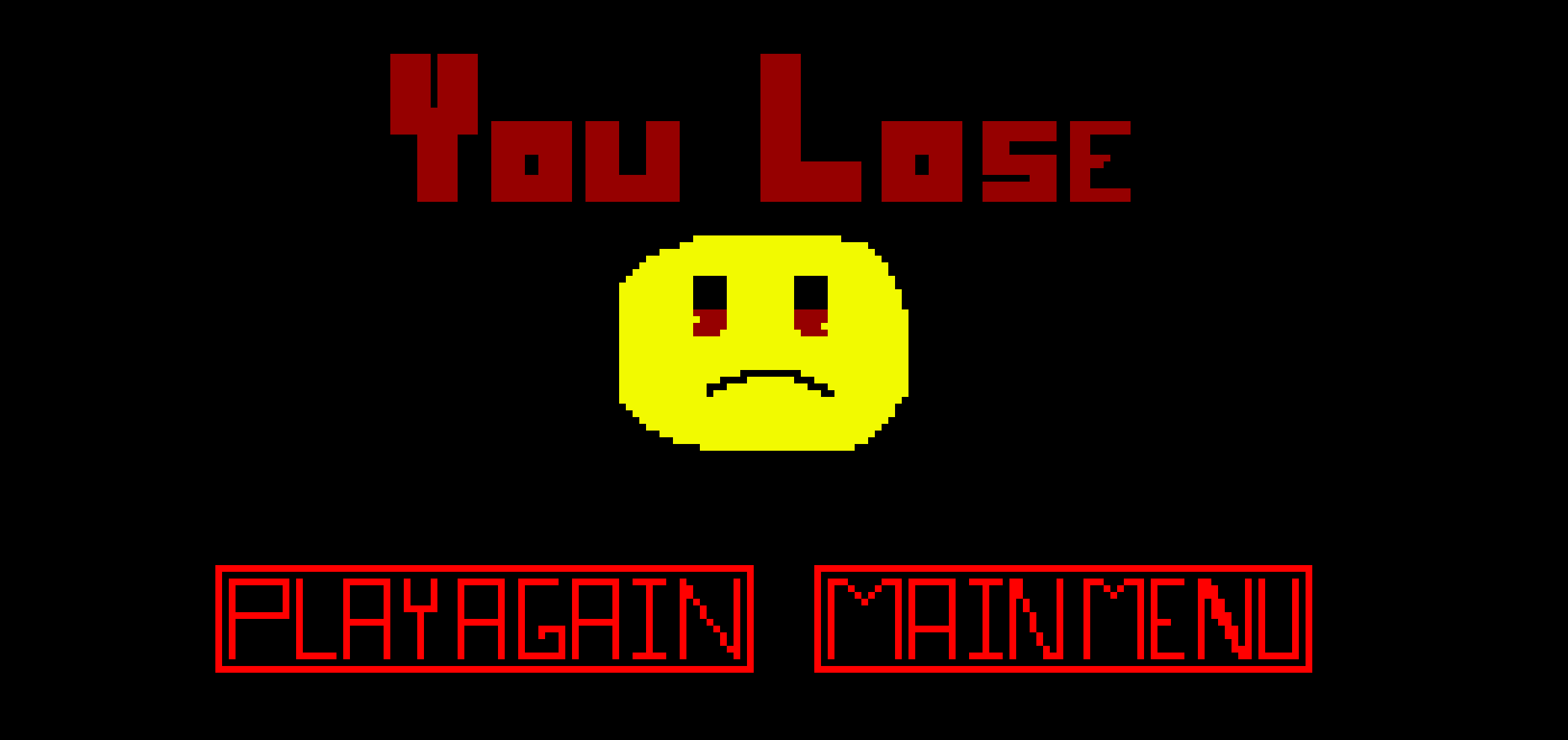 [9664c4] You lose Screen