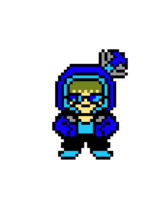 [9664c4] King Perry Boomerang Flower (I'm Blue)