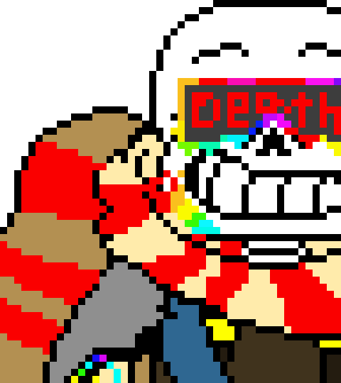 [45e36d] I just edited your sprite seriously - Fresh!Ink sans