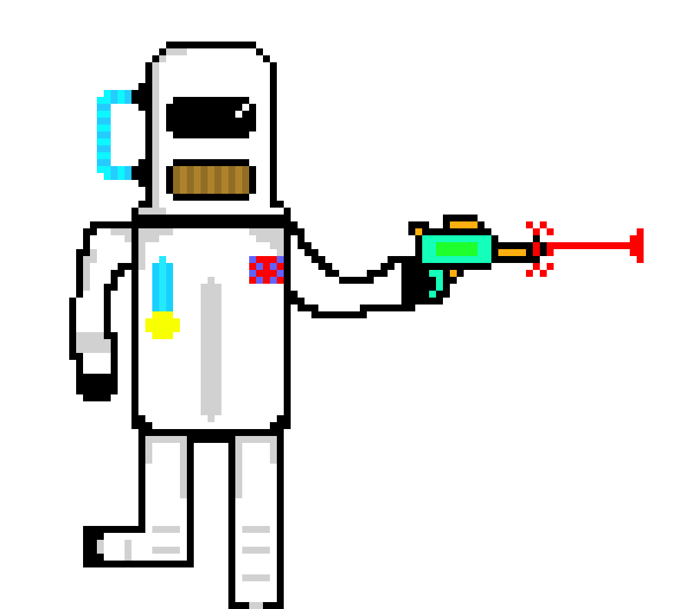 [9664c4] Hero- move/attack/ray gun