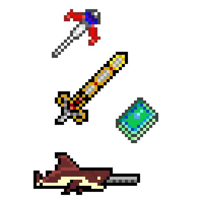 [9664c4] Terraria Weapons