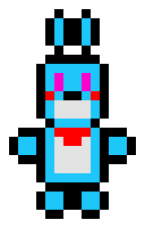 [9664c4] Mini Pixel Toy Bonnie 