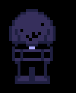 [c91422] *Jumps onto a tiny chaos blaster and crashes into tall SF chara's sholder*