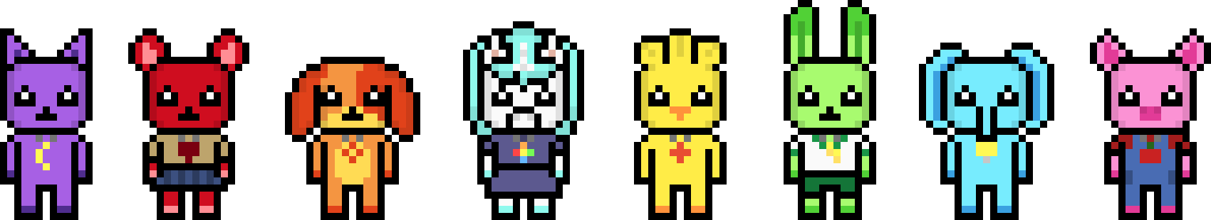 [eedba9] Smiling Critters