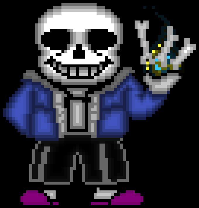 [670d58] Sans (Genocide-Bad Time) V2 (No Eyes) 