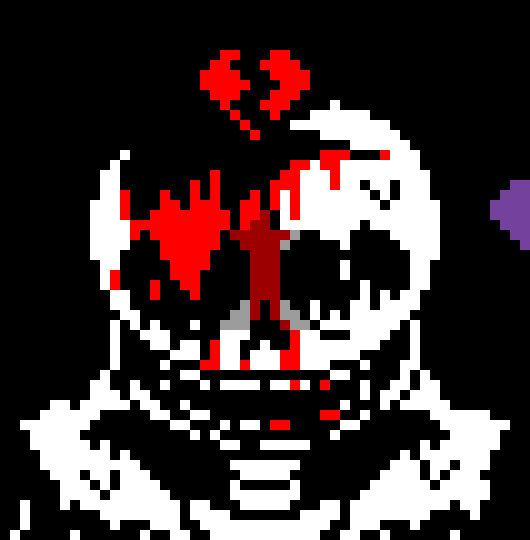 [7ce906] *(You feel a sudden pain, you can describe it, but it gets worse.) -HorrorTale Sans