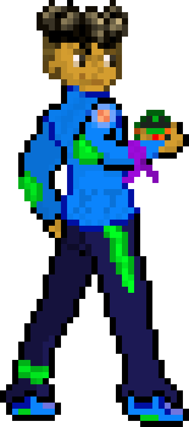 Ace Trainer Keith Battle Sprite