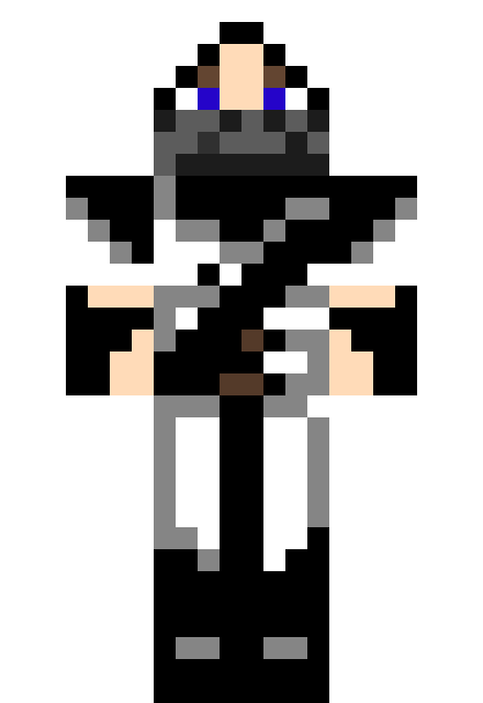 [9664c4] Front side of my Minecraft skin