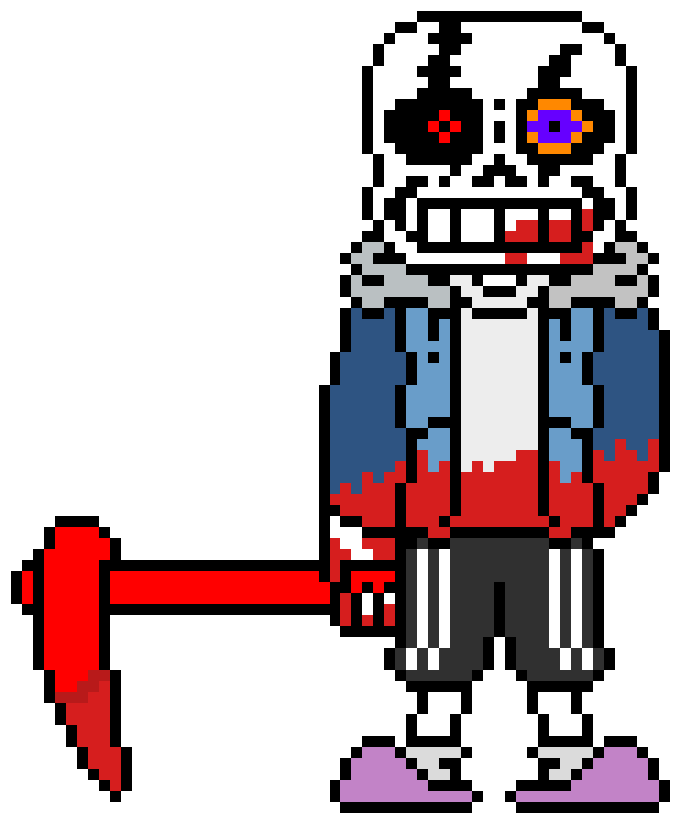 [d6b045] Demented: *Breaks Fear's Skull open with his Scythe*