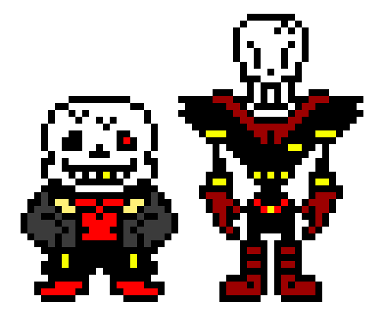 fell sans and fell papyrus