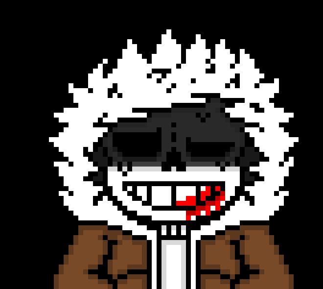 [0ae1f1] *coughs blood and pulls the knife out, dropping it on the ground*