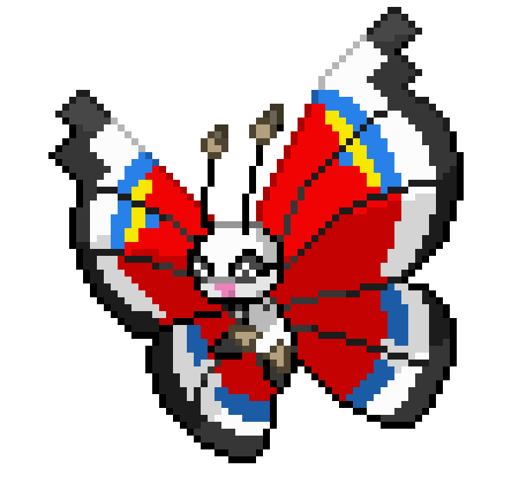 [3d0b34] Shiny Vivillon
