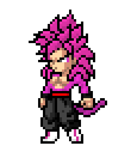[9664c4] Super Saiyan rose 4 black guko