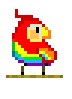 [7ca2f5] rainbow bird