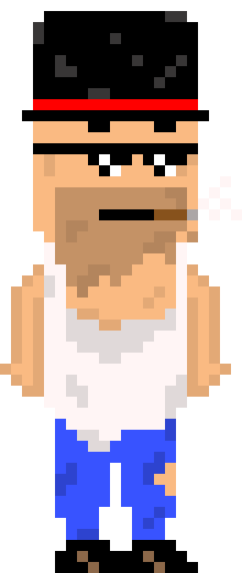 [9664c4] Top Hat Drugo Man