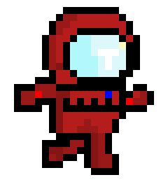 [142dcc] Astronot Merah