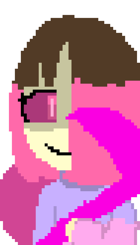 gets stabbed and eye starts changing *