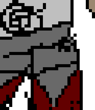 a logo that vaguely represents jimmy's head, with a style similar to the scp foundation logo, and the number "7784"