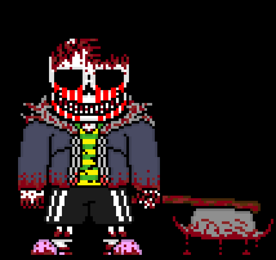 [9dbe4b] I am extremely sorry for that hate uhm that was my undertale AU hating friend that went on my account also btw i think your sans AUs look great! =D