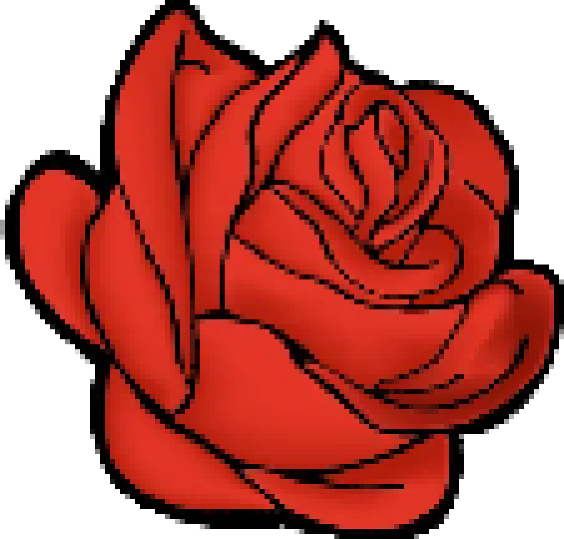 [bcb7cc] red rose