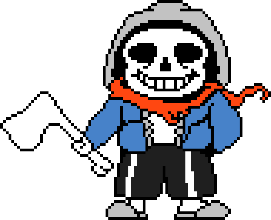 Undertale: The Final Battle/Disbelief Sans Phase 1 Sprite.
