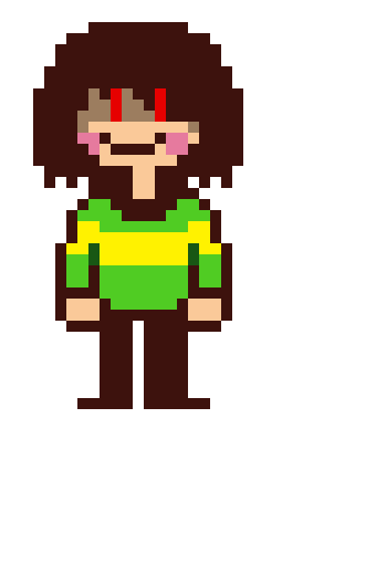 [29f9f2] DELTARUNE: Kris Sprite