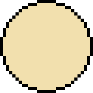 [9664c4] Pixel Art Circle 1