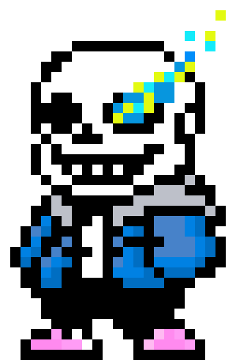 Sans Deltarune (Bad Time) (Shaded)