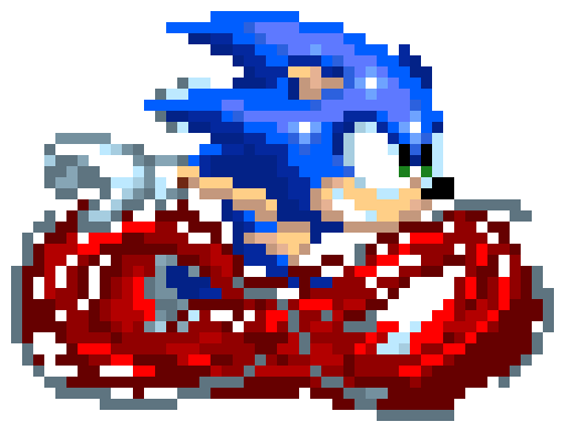 [d9b940] Sonic running