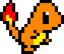 [9664c4] Charmander Pixelate