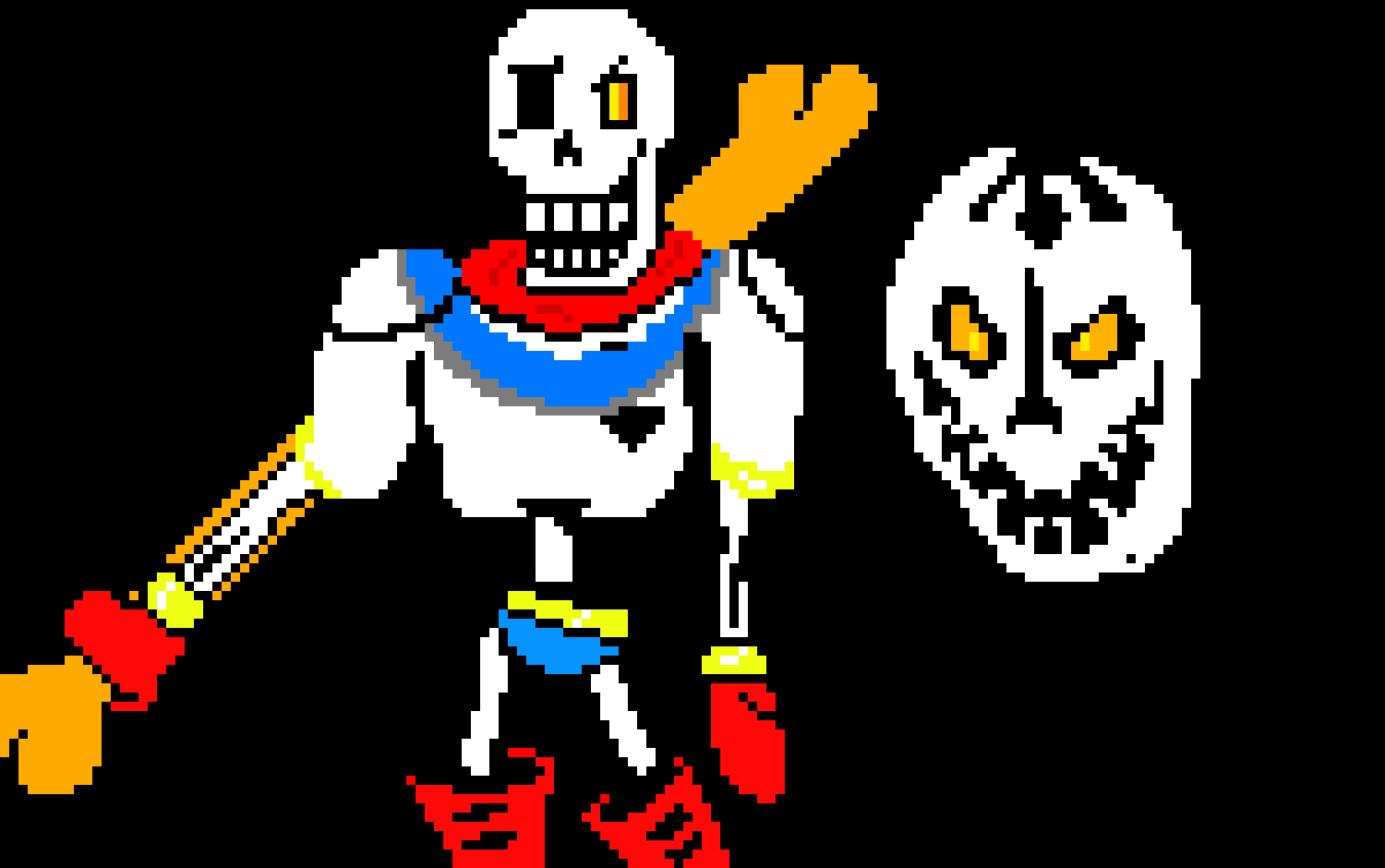 [9664c4] Disbelief papyrus(revenge disbelief)(PHASE 1:STRIKING THE MANIC DOWN)