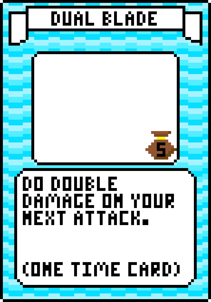 Ice Dual Blade Card