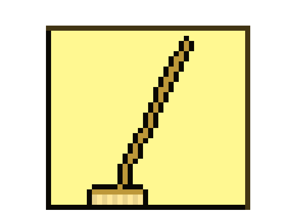 [539411] the lengendary mop that link swept the floors of hyrule with