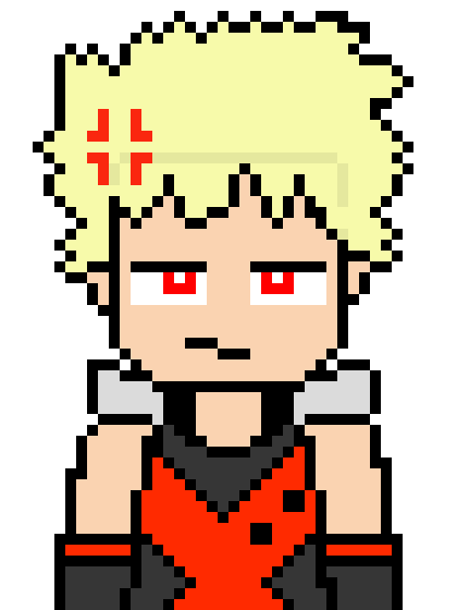 [b9de0d] im pissed. - bakugou katsuki  