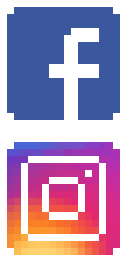 [ccb904] Instagram & Facebook Logos