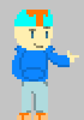 [2a6004] I feel like this sprite talks like a... you know, enthusiastic announcer or something. I can't describe it, but enthusiastically sarcasm. Basically I say whatever I want and it's funny. I rarely mean anything I say.