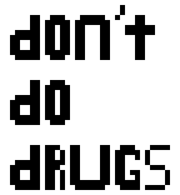 [9664c4] dont do drugs text