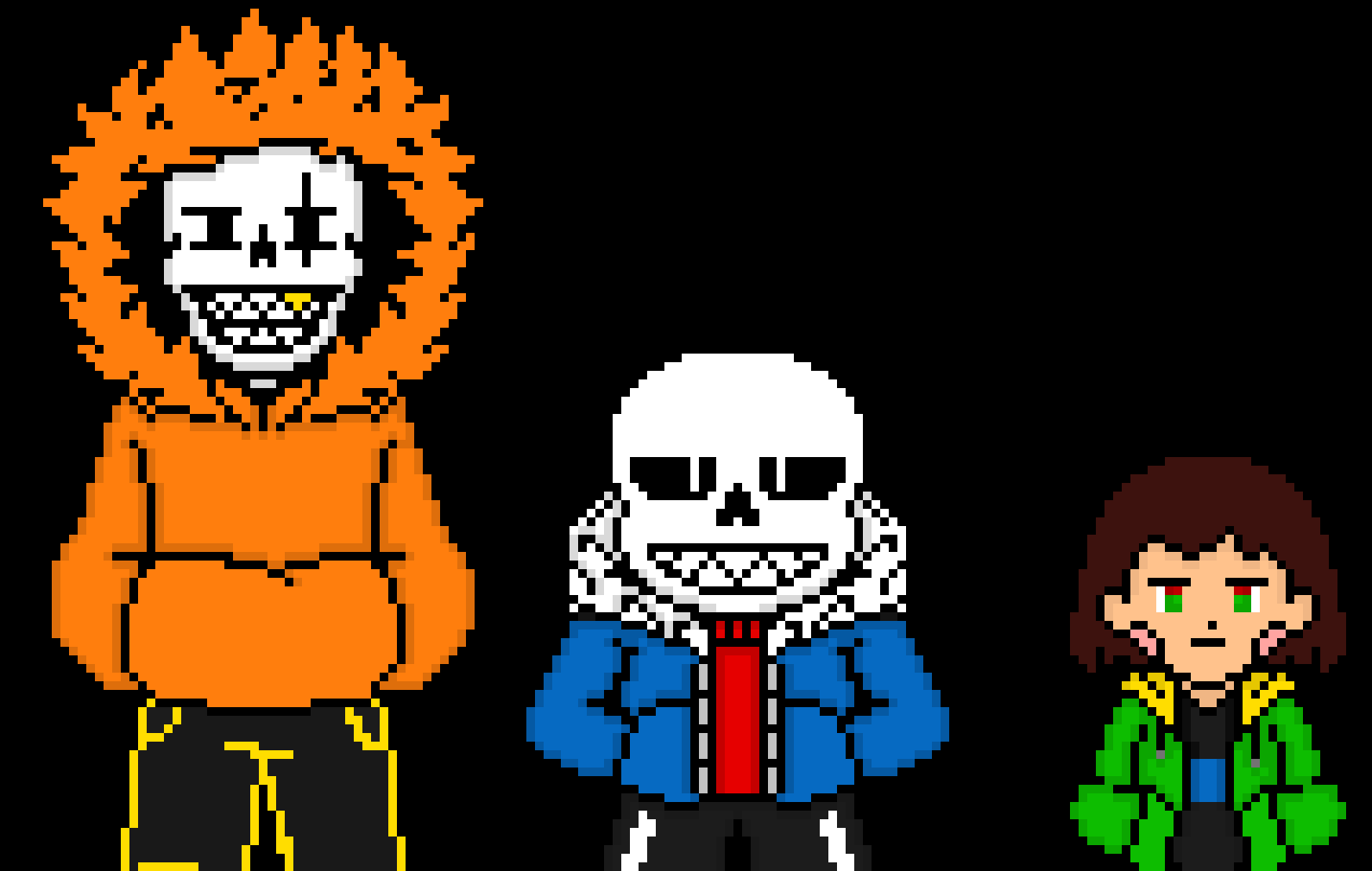 [0ae1f1] *FT and Kitt fire blasters and summon bones while Cherry sends knives at the human*