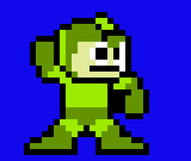 [9664c4] Gold Mega Man