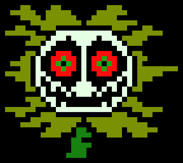 [888202] also say hi to Fractured!Flowey