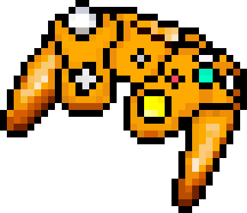[365739] Spice orange gamecube controller