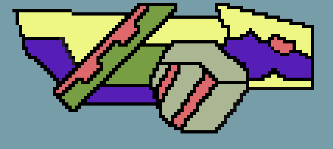 [9664c4] Geometry Dash Icon ship4