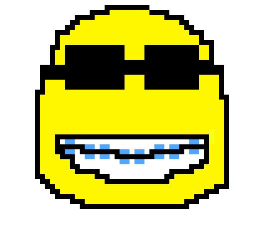 [9664c4] Emoji Pixel Art By: Grace Krane