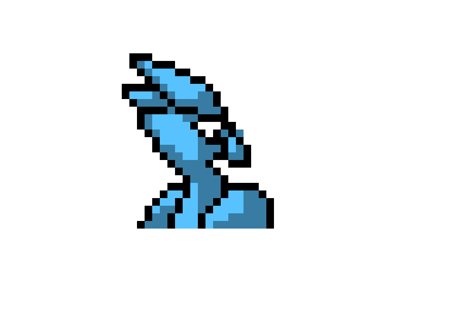 [9664c4] Articuno Pixel Art