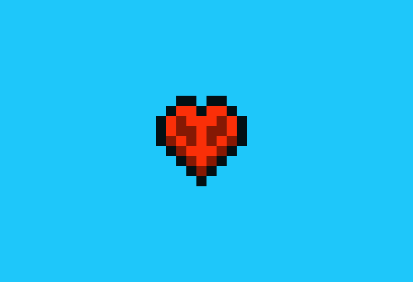 [e4a82b] Minecraft Hardcore heart